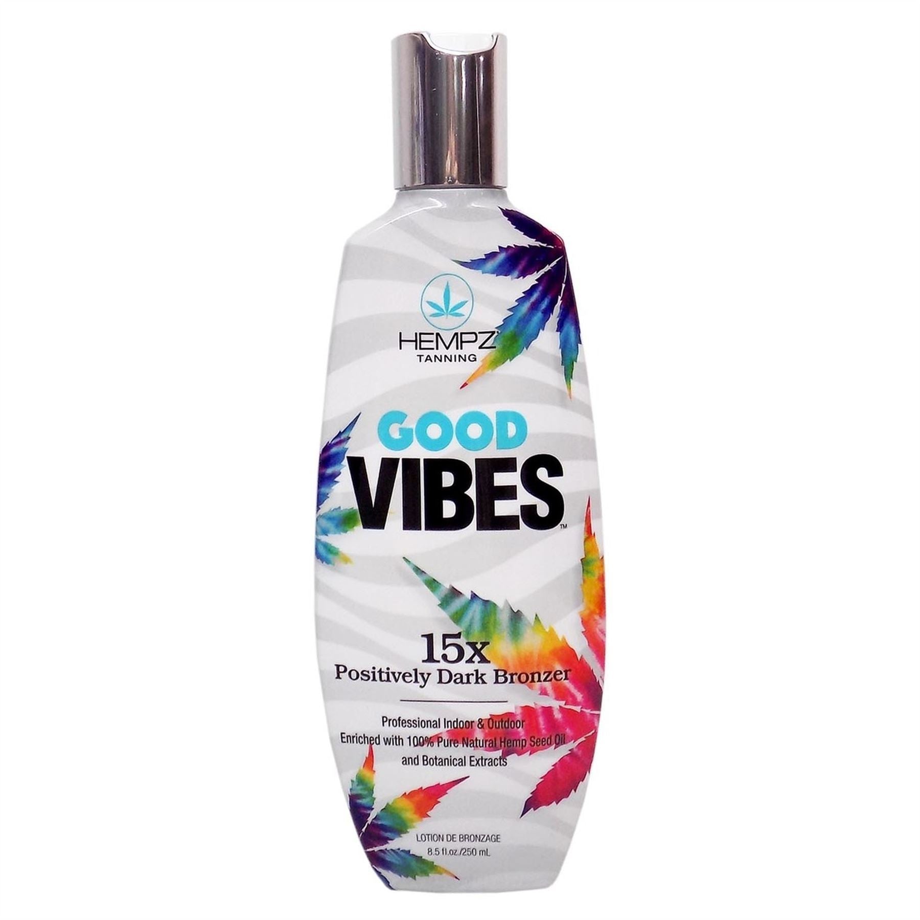 Hempz Good Vibes Lotion de bronzage 15x Bronzeur positivement foncé - 250 ml