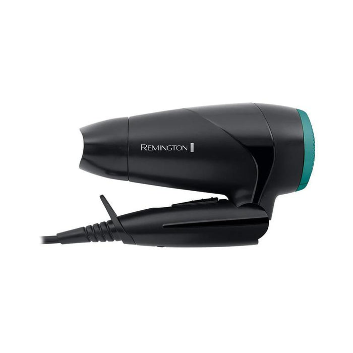 Sèche-cheveux de voyage compact Remington D1500 avec poignée pliante et diffuseur - 2000 W