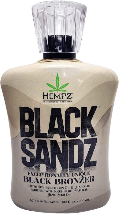 Hempz Black Sandz Tanning Lotion Exceptionally Unique Black Bronzer