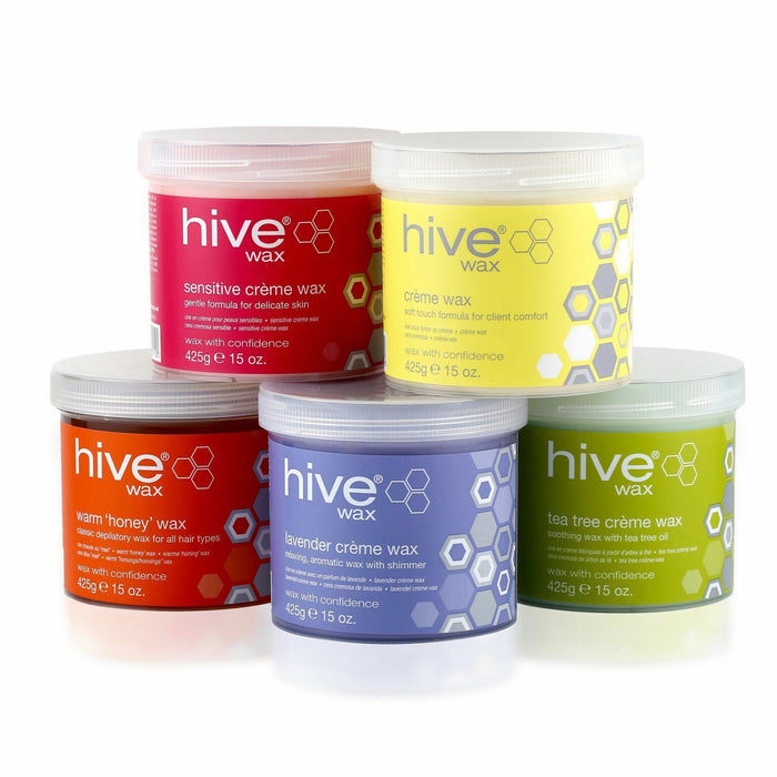 Hive Of Beauty 3 For 2 Offre une gamme de lotions à la cire dépilatoire