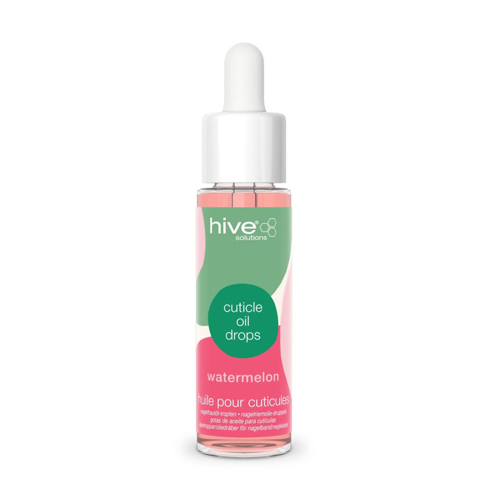 Hive Of Beauty Cuticle Oil Drops Manicure Nails Treatment - Watermelon