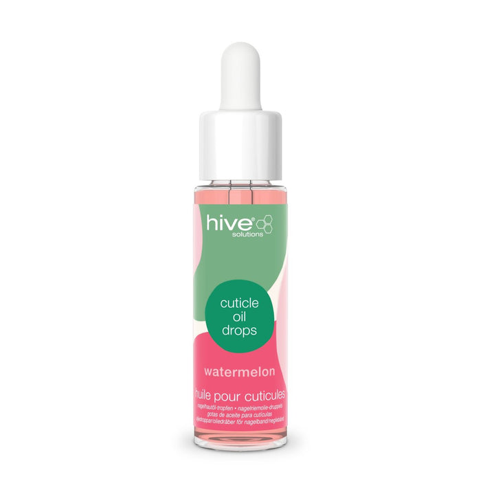 Hive of Beauty Cuticle Oil Drops Manicure Nails Treatment - Watermelon