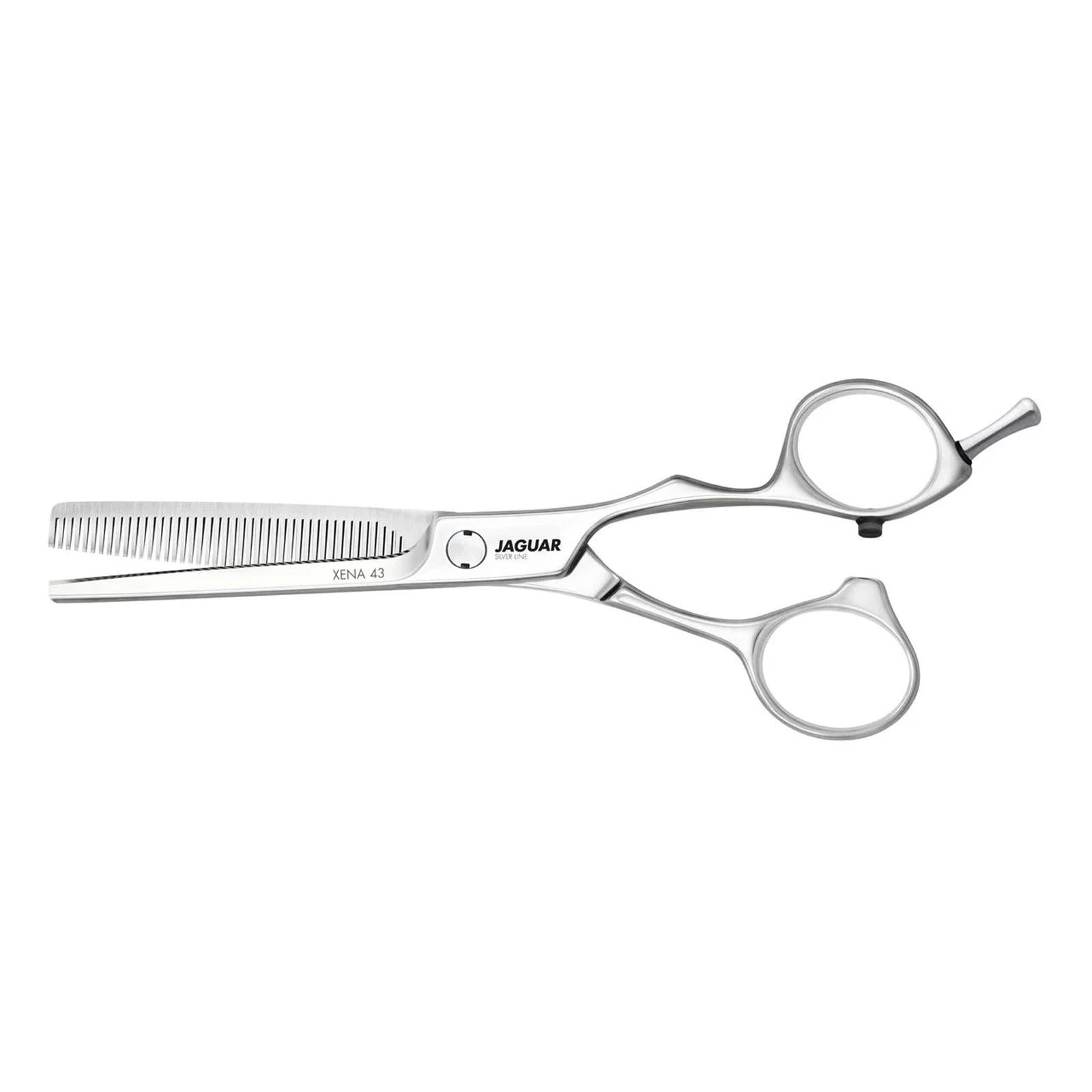 Jaguar CJ 43 Plus 6.0″ Hair Thinning Scissors – Silver Line for Hairdressers