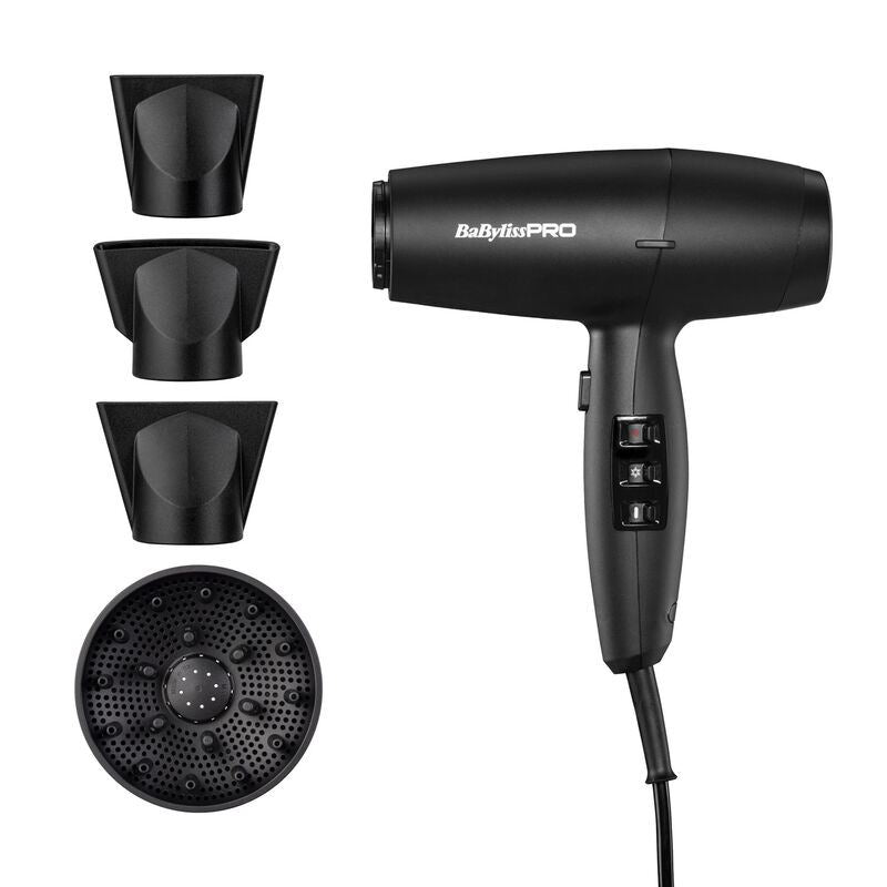 BaByliss PRO Lupia 2200W Hair Dryer High Speed Digital Ionic - Compact 2200W