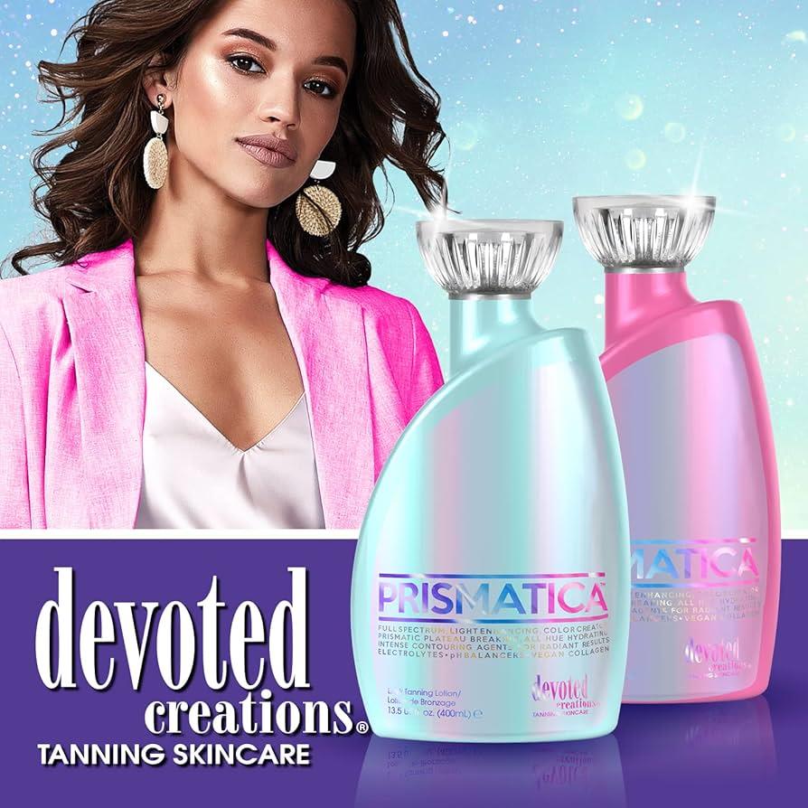 Devoted Creations Prismatica Tanning Lotion Sun Tan Accelerator 400ml