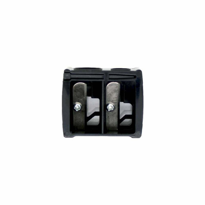 Hive Of Beauty Double Make Up Pencil Sharpener in Black