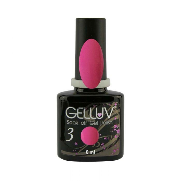 Gelluv Soak Off Gel Nail Polish Varnish - 8ml Bottles