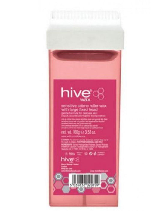 Hive Of Beauty 100g Sensitive Roller Wax Cartridge Large Fitted Head
