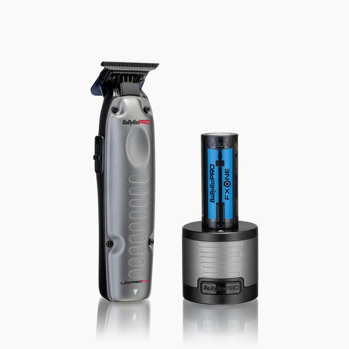BaByliss Pro FXONE LOPro Cordless Trimmer Fast Blade Speed Precision Detailing Grey