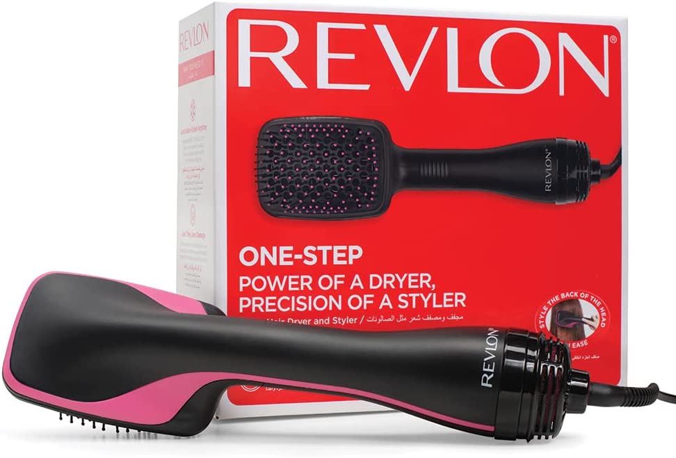 Revlon One Step Paddle Brush Hair Dryer And Styler Ionic Technology