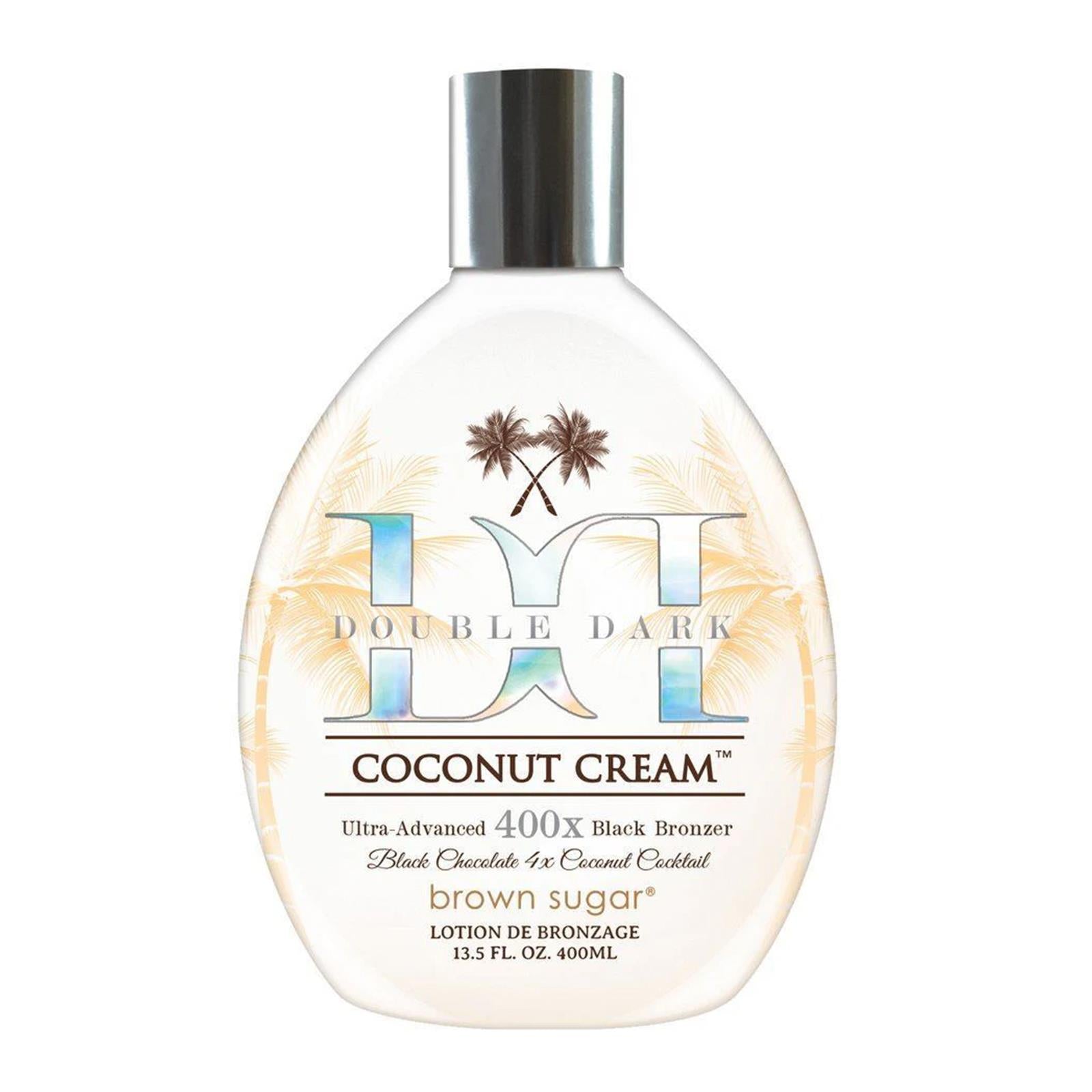 Tan Incorporated Lotion bronzante double crème de noix de coco foncée 400 ml