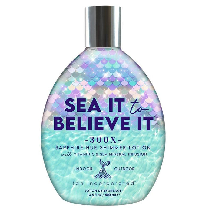 Tan Incorporated Sea It To Believe It Tanning Shimmer Lotion 400ml