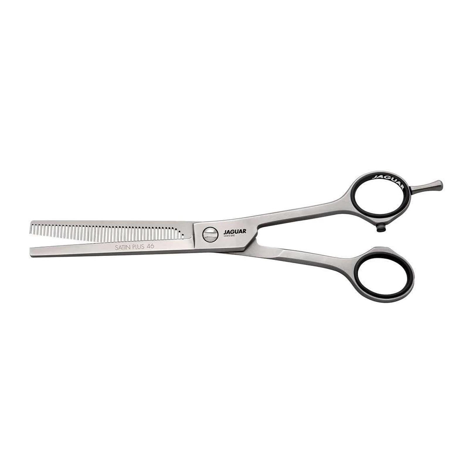 Jaguar Satin Plus 46 6.5″ Hairdressing Thinning Scissors - Ice‑Tempered Steel