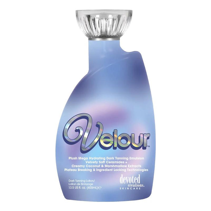 Devoted Creations Velour Dark Tanning Lotion Plush Accelerator 400ml