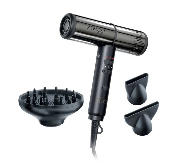 Diva Pro Atmos II Atom Ultimate Hair Dryer Ultra Ionic
