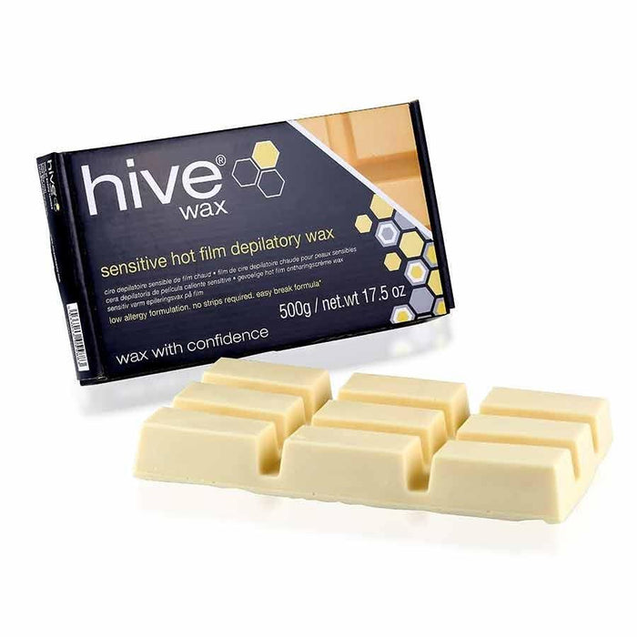 Hive Of Beauty Waxing Sensitive Hot Film Wax Block 500g