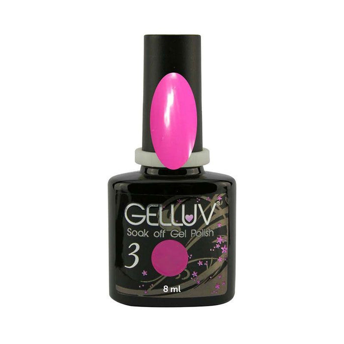 Gelluv Soak Off Gel Nail Polish Varnish - 8ml Bottles