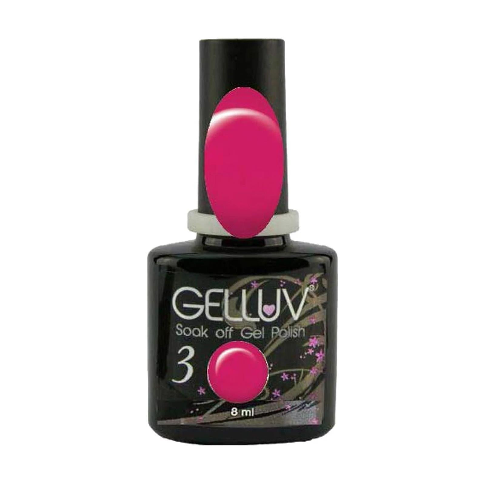 Gelluv Soak Off Gel Nail Polish Iconic Collection - Burlesque