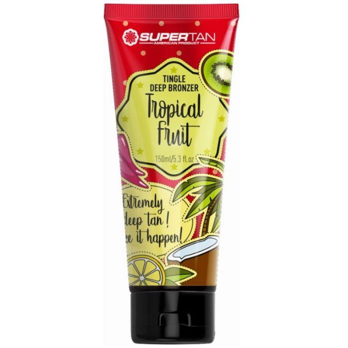 Supertan Tropical Fruits Tanning Lotion Deep Tingle Bronzer 150ml