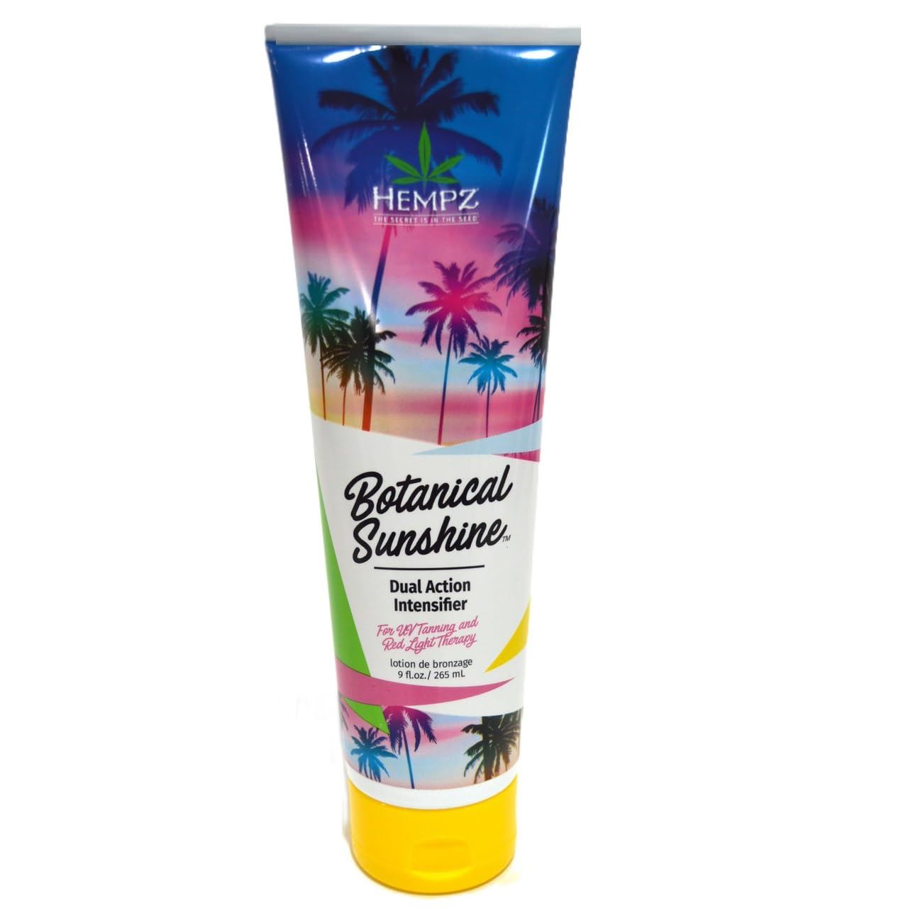 Hempz Botanical Sunshine Tanning Lotion Dual Action Intensifier 265ml