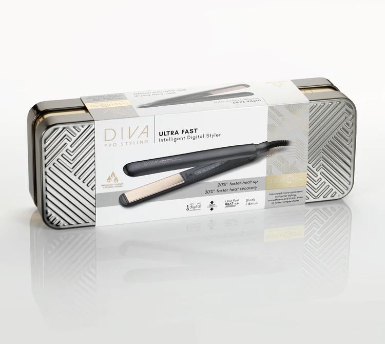Diva Pro Ultra Fast Intelligent Digital Hair Styler Ceramic Plates