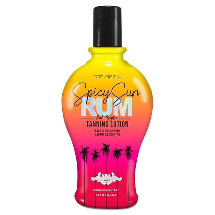 Tan Asz U Spicy Sun Rum Hot Tingle Tanning Lotion 221ml