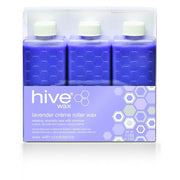 Hive of Beauty 80g Lavender Creme Roller Wax Catridges - Pack Of 6