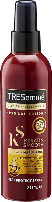 TRESemme 2066BU Hair Straightener Keratin Smooth 230 Styler With Spray