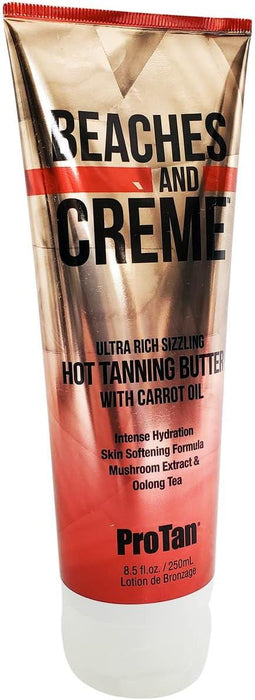 Pro Tan Beaches And Creme Tanning Lotion Hot Tanning Butter Tingle