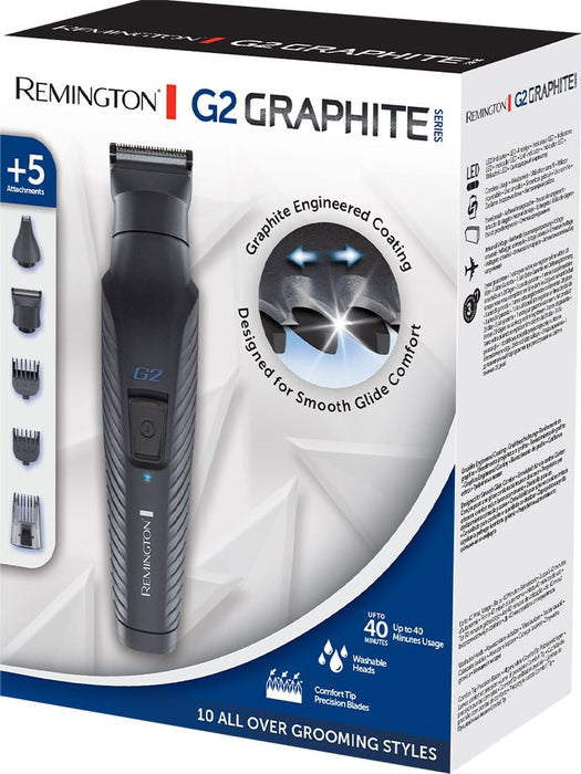 Remington G2 Graphite Series Multi Grooming Kit with 5 Attachment Combs