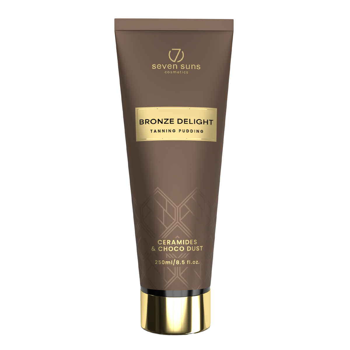 7suns Bronze Delight Tanning Pudding Lotion Dark Bronzer Skin Firming 250ml