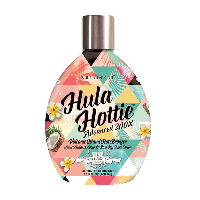 Tan Asz U Hula Hottie Tanning Lotion Volcanic Island Hot Bronzer 400ml