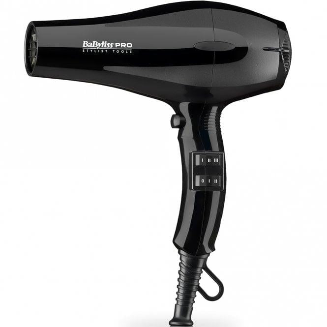 BaByliss Pro BAB6669BU Black Magic Hair Dryer 2000W Long Life AC Motor