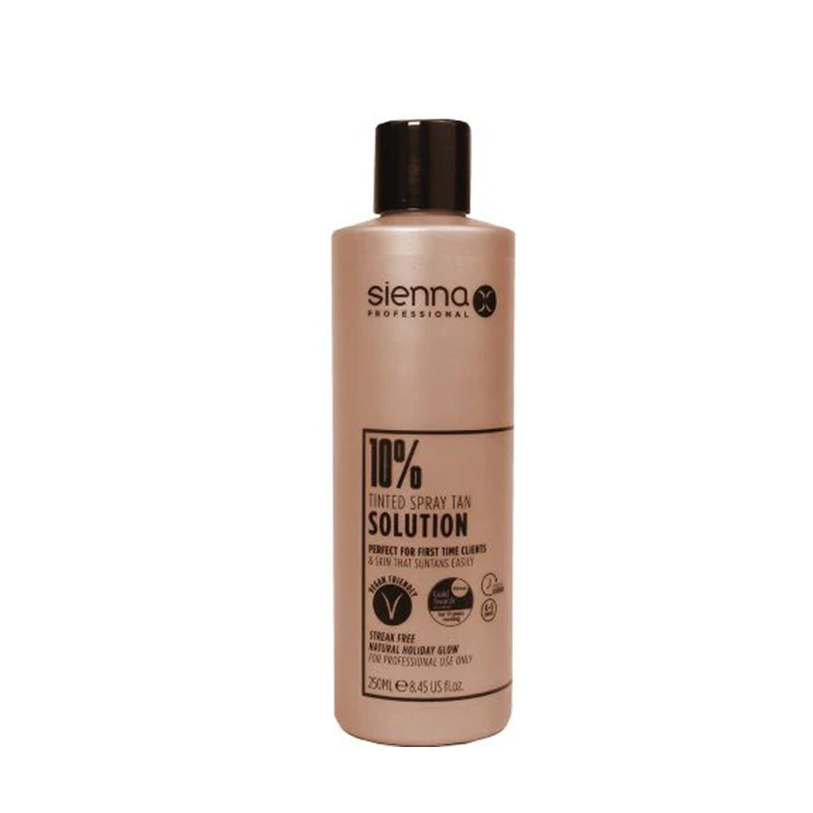 Sienna X Pro Tanning 8% Solution Streak Free Spray Tan Lotion 250ml