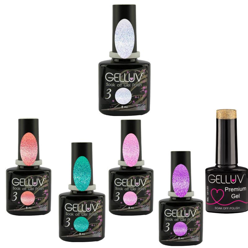 Gelluv Soak Off Gel Nail Polish Primavera Collection - 8ml Bottles