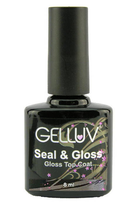 Gelluv Salon Manicure Nails Seal & Gloss Top Coat