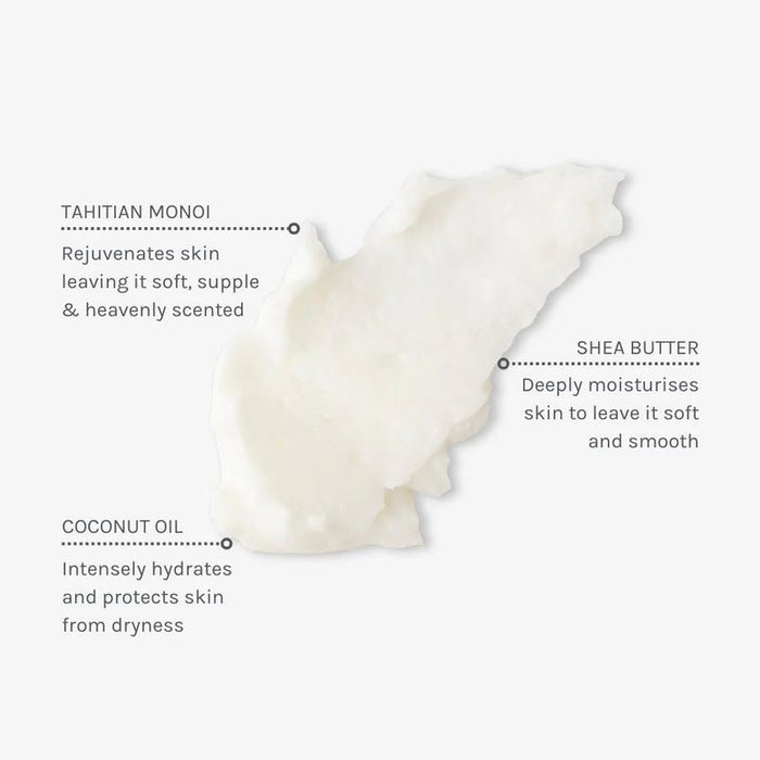 Evolve Beauty Tropical Blossom Organic Body Butter Deep Moisture & Nourish 120ml