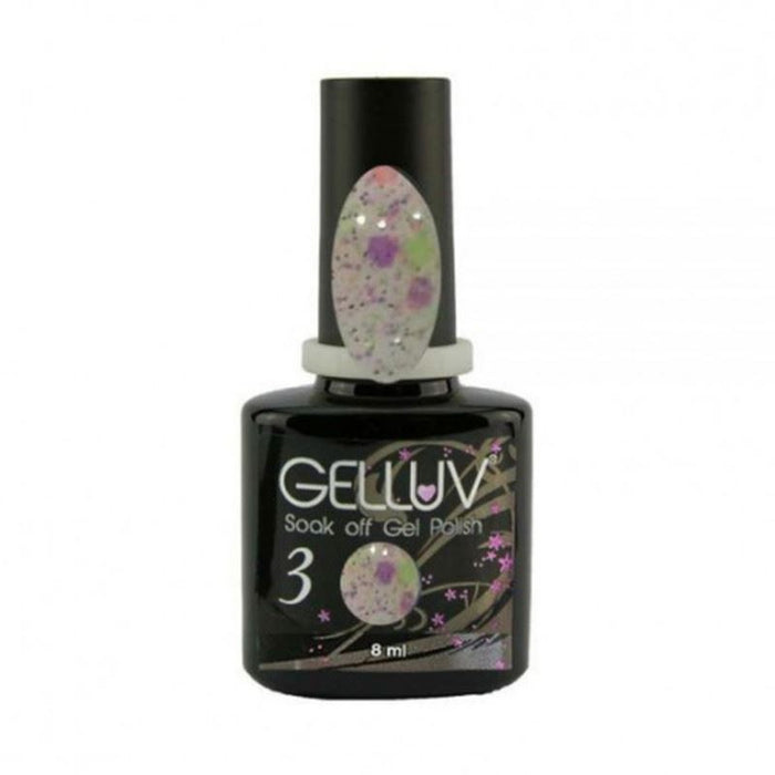 Gelluv Soak Off Gel Nail Polish Varnish - Bizzy Lizzy