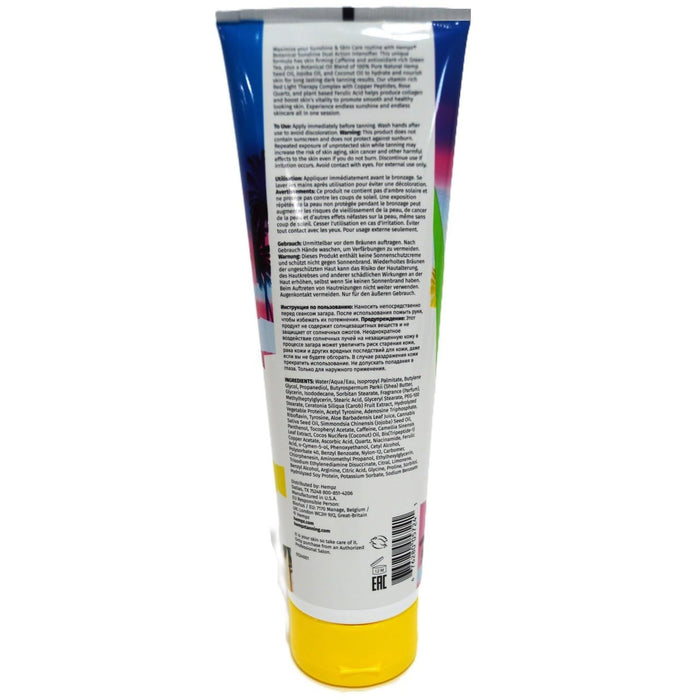 Hempz Botanical Sunshine Tanning Lotion Dual Action Intensifier 265ml