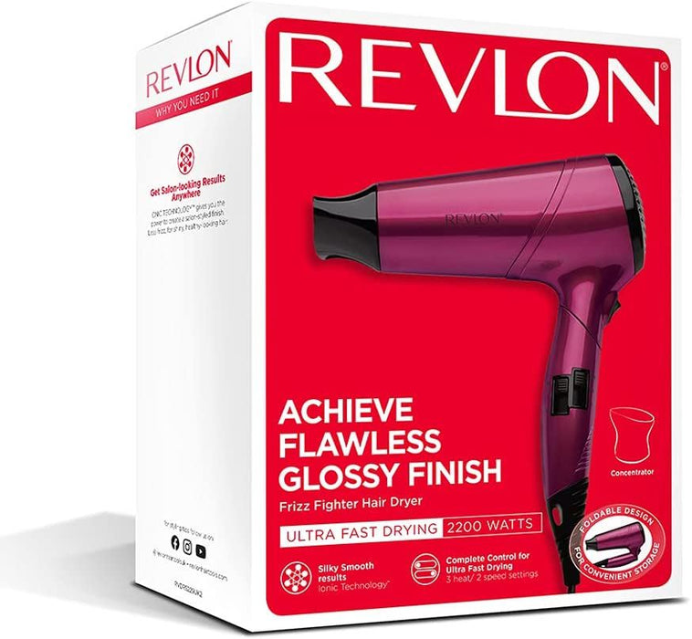 Revlon RVDR5229UK frizz Fighter Hair Dryer IONIC Technology 2200W