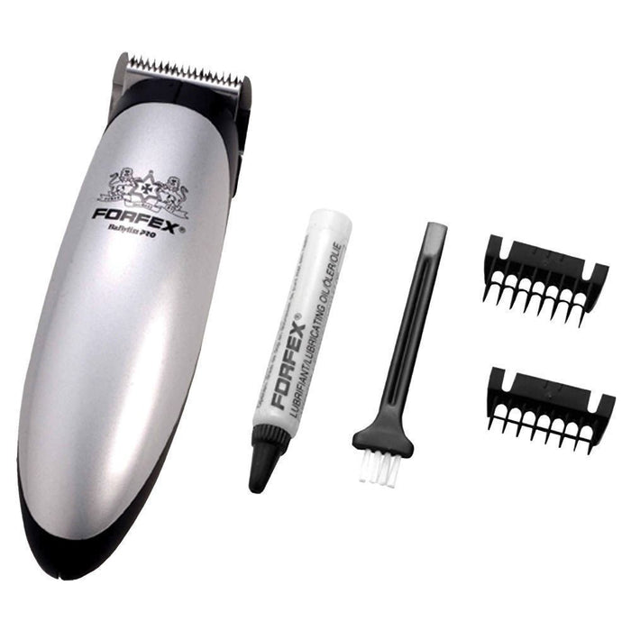 BaByliss Forfex Palm Pro Hair Trimmer - Battery Operated - Silver