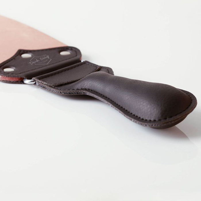 Dark Stag Barber Buffalo Leather Strop For Polishing Razor Blades