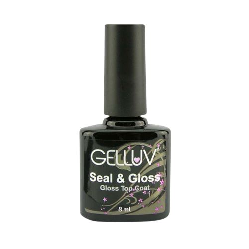 Gelluv Salon Manicure Nails Seal & Gloss Top Coat