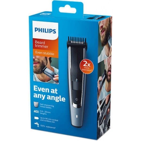 Philips BT5502-13 Series 5000 Tondeuse à barbe Lames doublement aiguisées