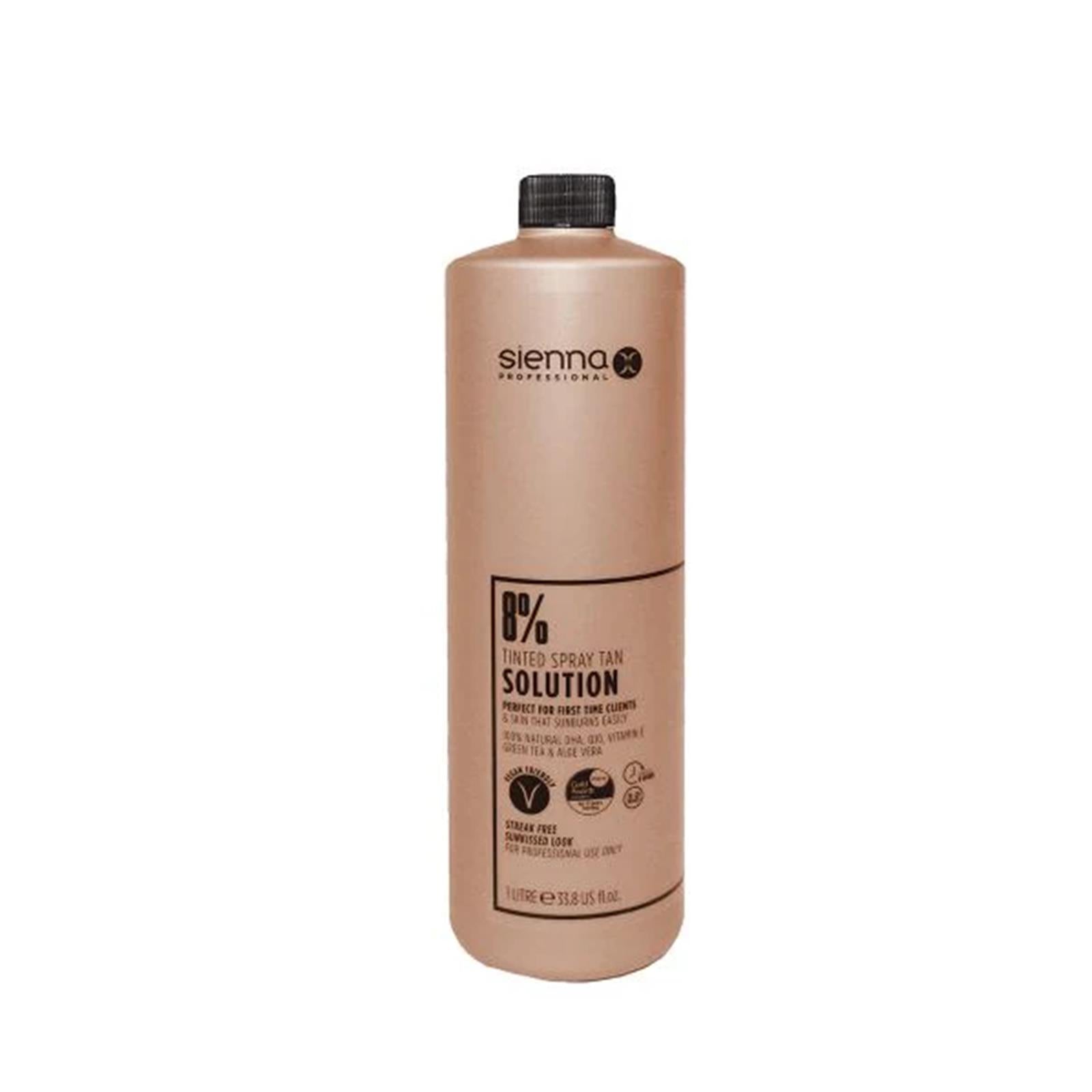 Sienna X Pro Tanning 6% Solution Streak Free Spray Tan Lotion 1 Litre