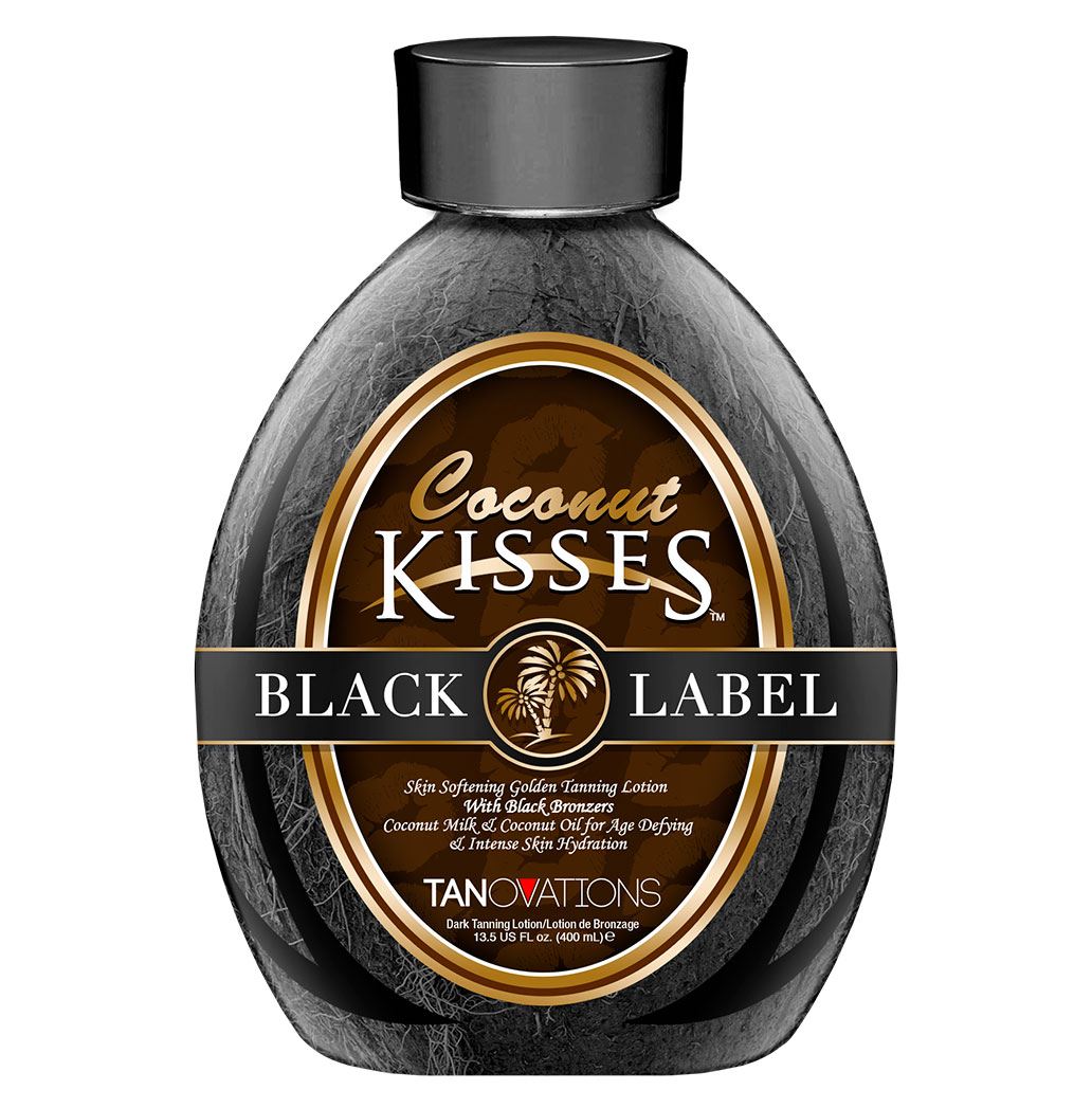 Tanovations Coconut Kisses Black Label Tanning Lotion Bronzer 400ml