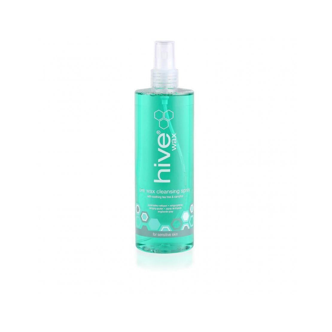 Hive Of Beauty Spray nettoyant pré-cire à l'huile d'arbre à thé 400 ml