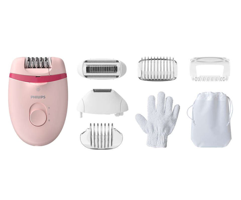 Philips BRE285-00 Satinelle Essential Épilateur Filaire Et Compact