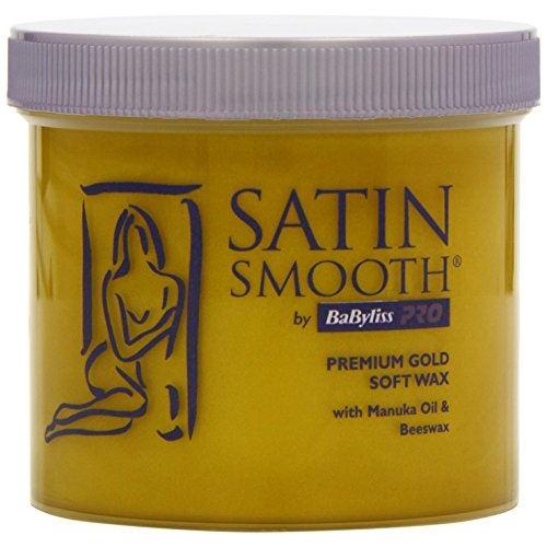 Satin Smooth Gold Wax Waxing Lotion With Manuka Oil & Beeswax 425g