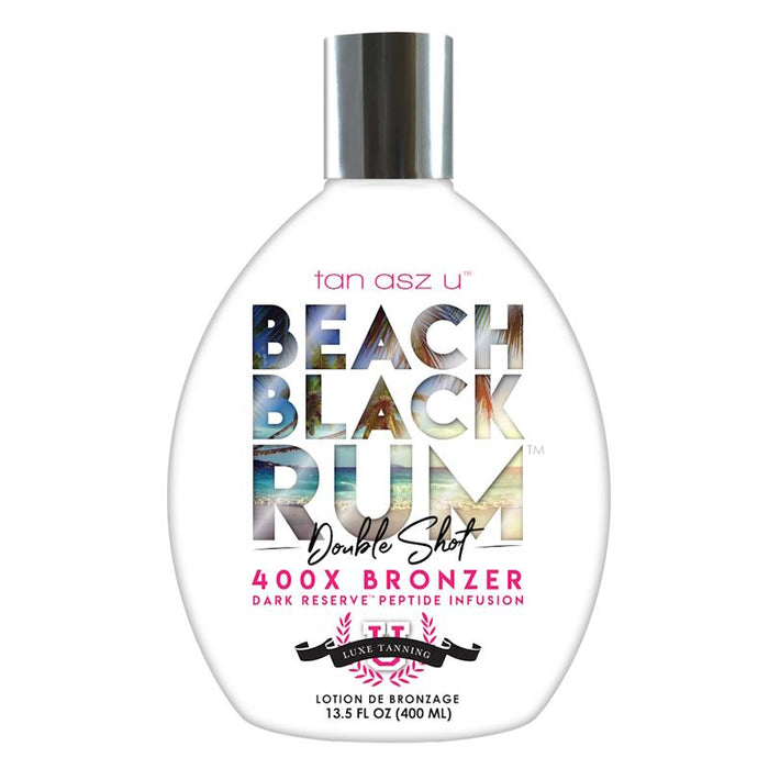 Tan Asz U Beach Black Rum Tanning Lotion 400x Dark Bronzer 400ml